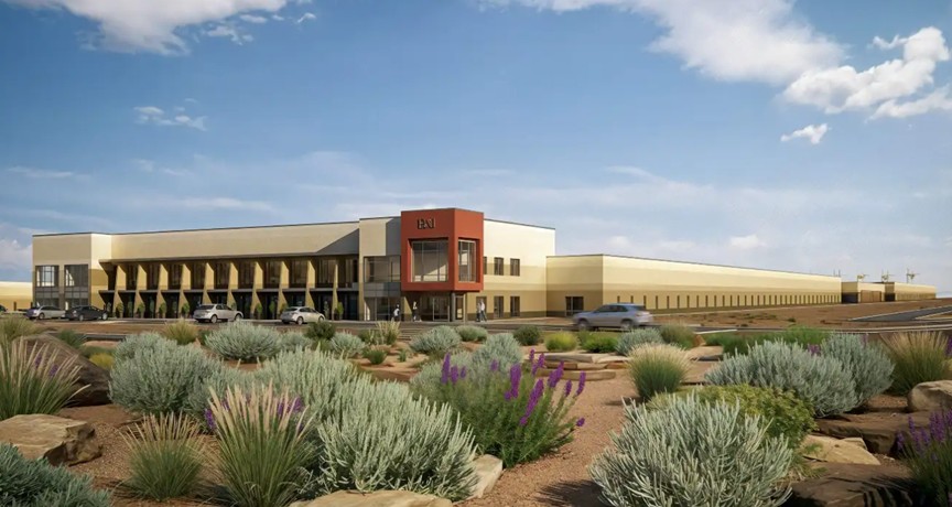 Rendering of the Antelope Data Campus